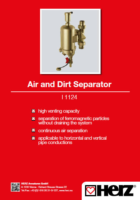 Air and Dirt Separator